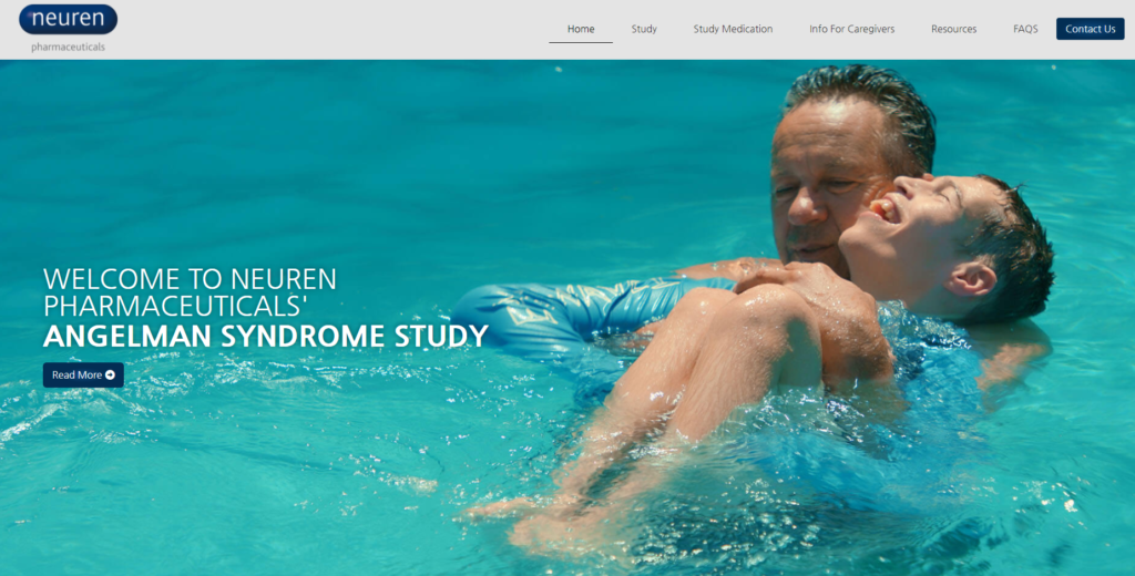 Website home page
