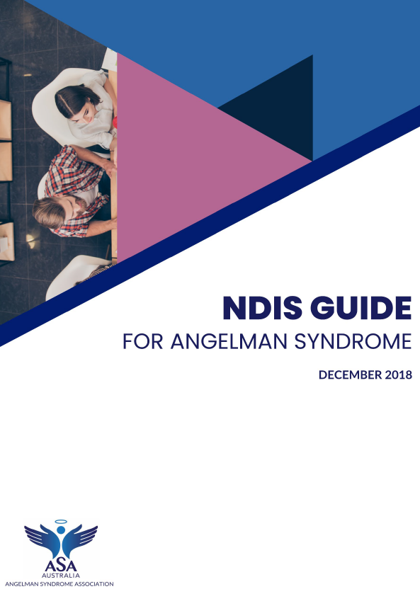 NDIS Guide for Anglelman syndrome front cover